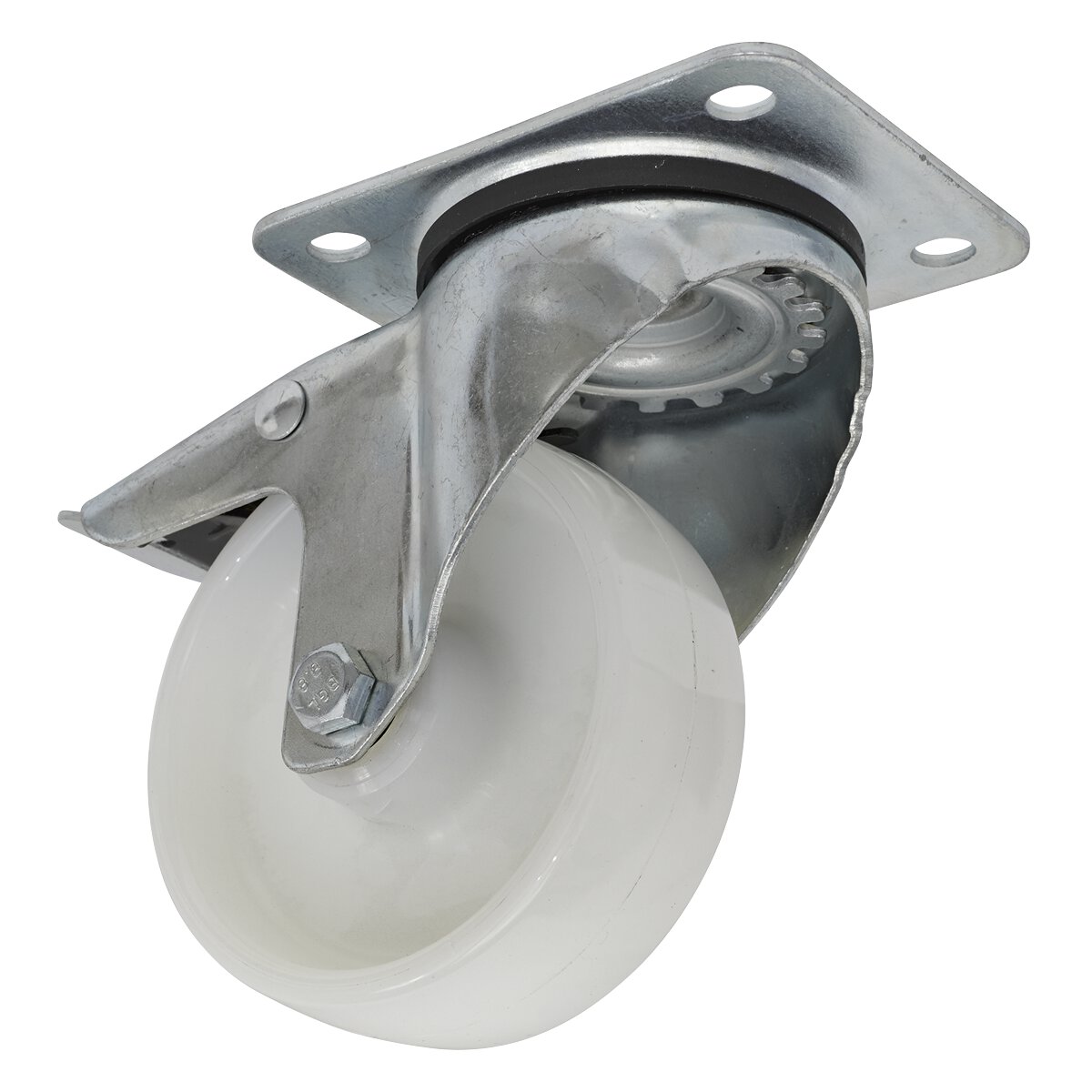 Castor Wheel Swivel Plate with Total Lock Ø100mm
