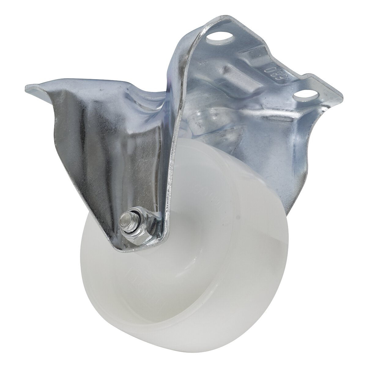 Castor Wheel Fixed Plate Ø80mm