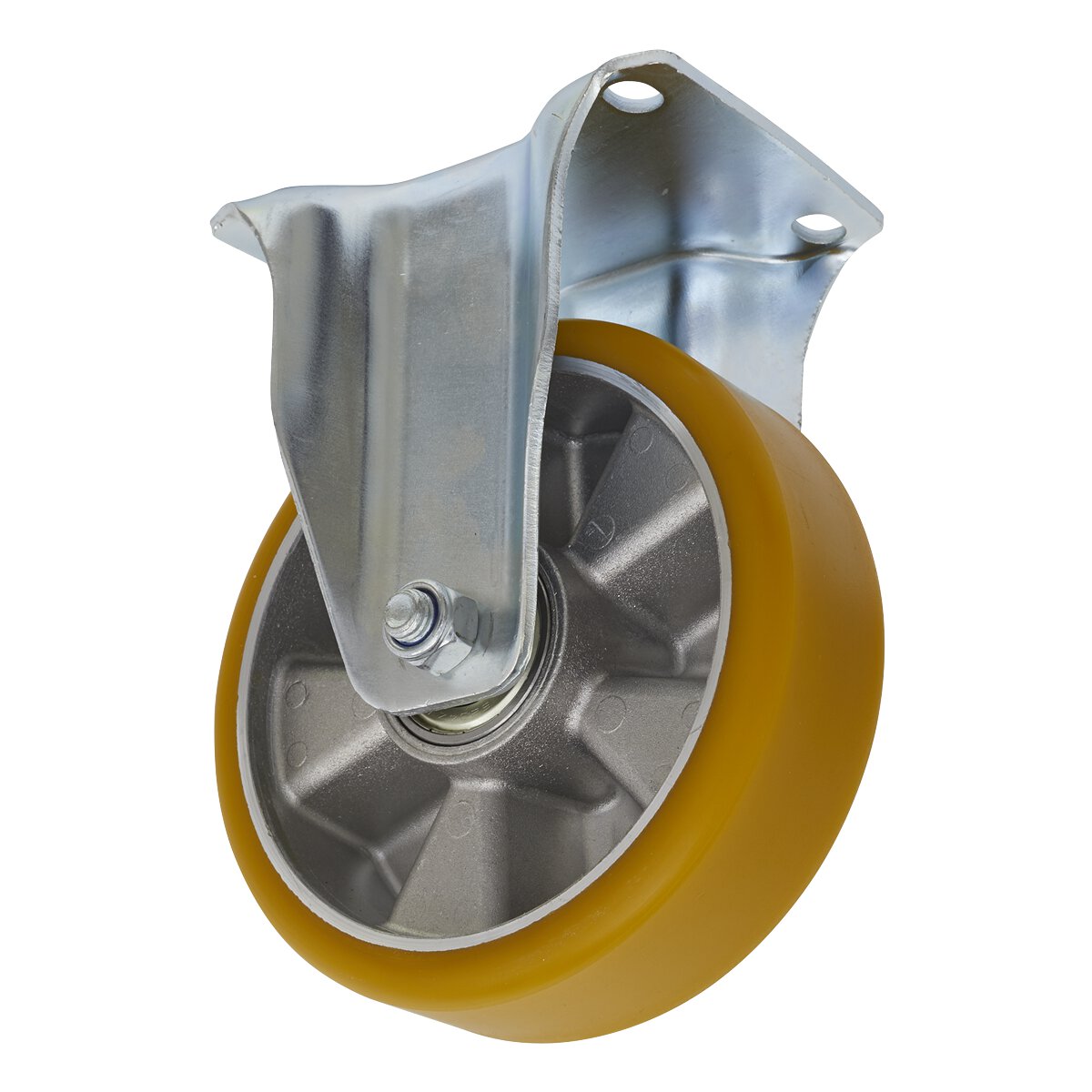 Castor Wheel Fixed Plate Ø160mm