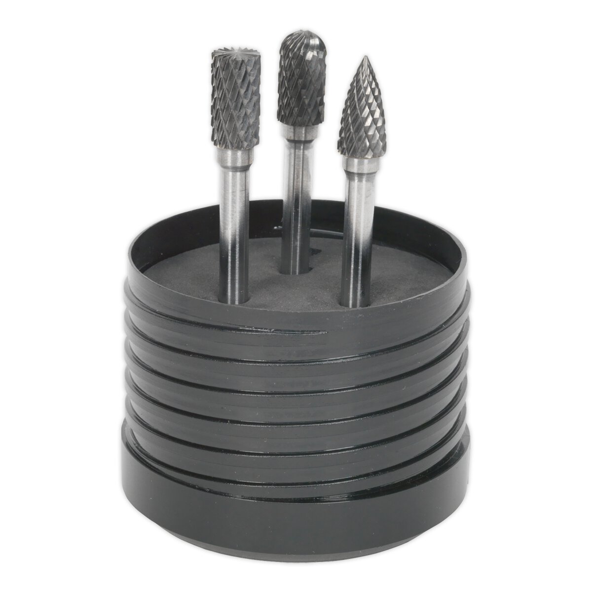 Tungsten Carbide Rotary Burr Set 3pc