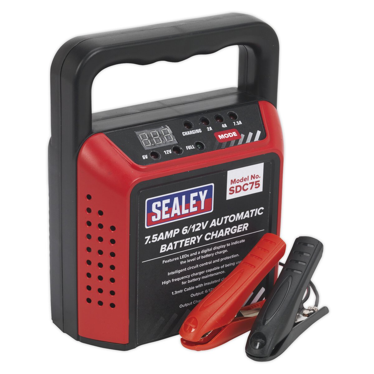 Battery Charger 6/12V 7.5Amp 230V Automatic
