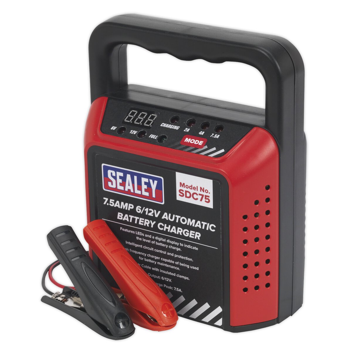 Battery Charger 6/12V 7.5Amp 230V Automatic