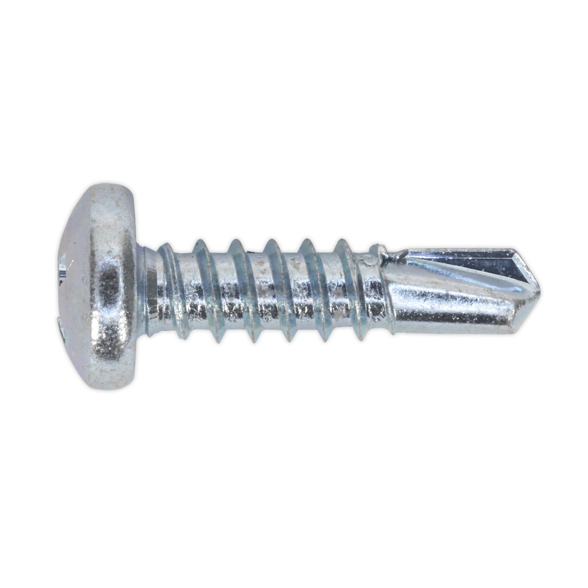 Self Drilling Screw 4.8 x 19mm Pan Head Phillips Zinc D7504N Pack of 100