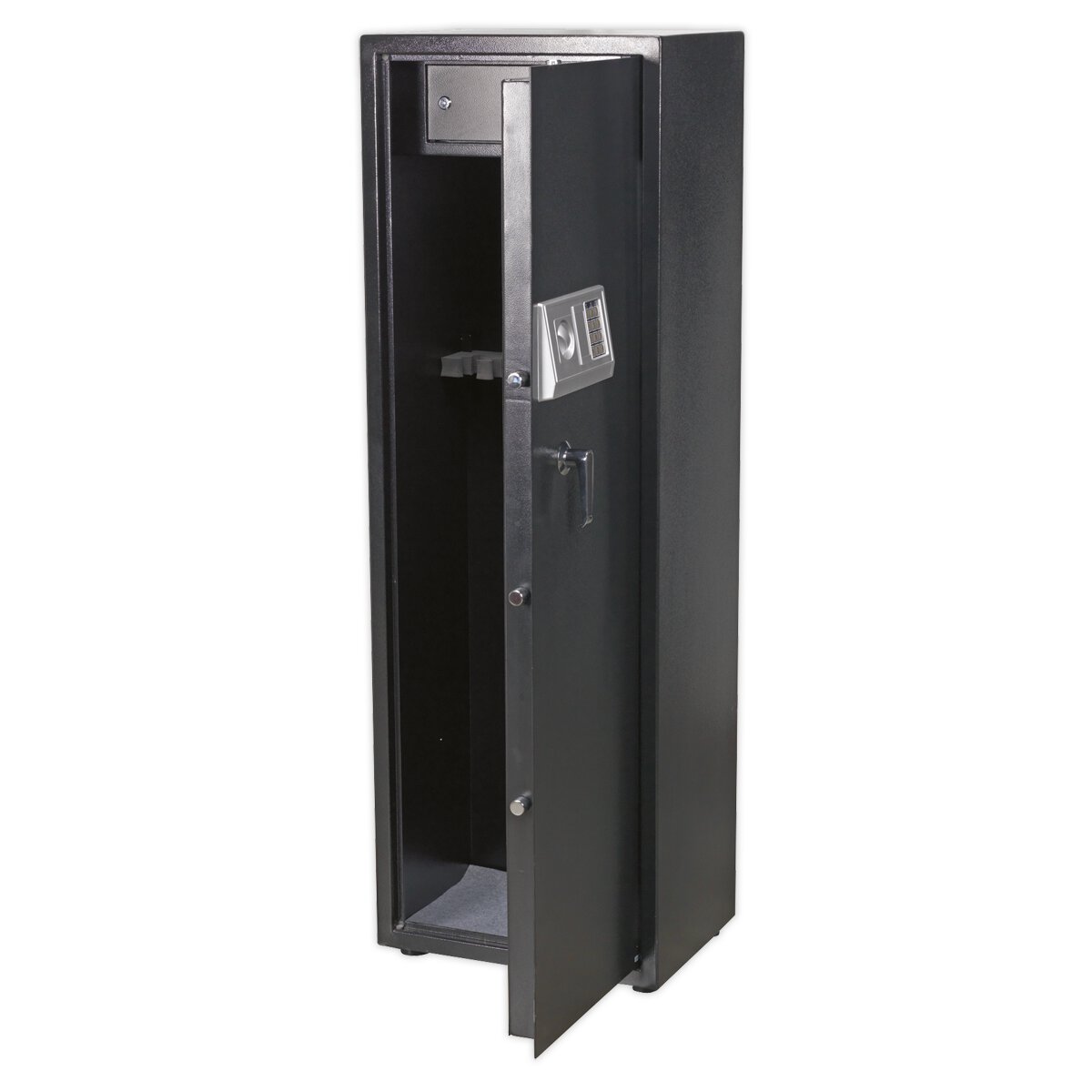 Gun Cabinet with Ammo Box & Electronic Lock 8 Gun Capacity