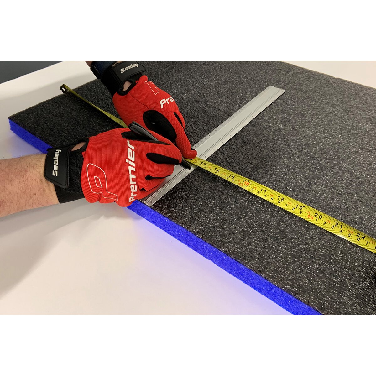 Easy Peel Shadow Foam Blue/Black 1200 x 550 x 30mm