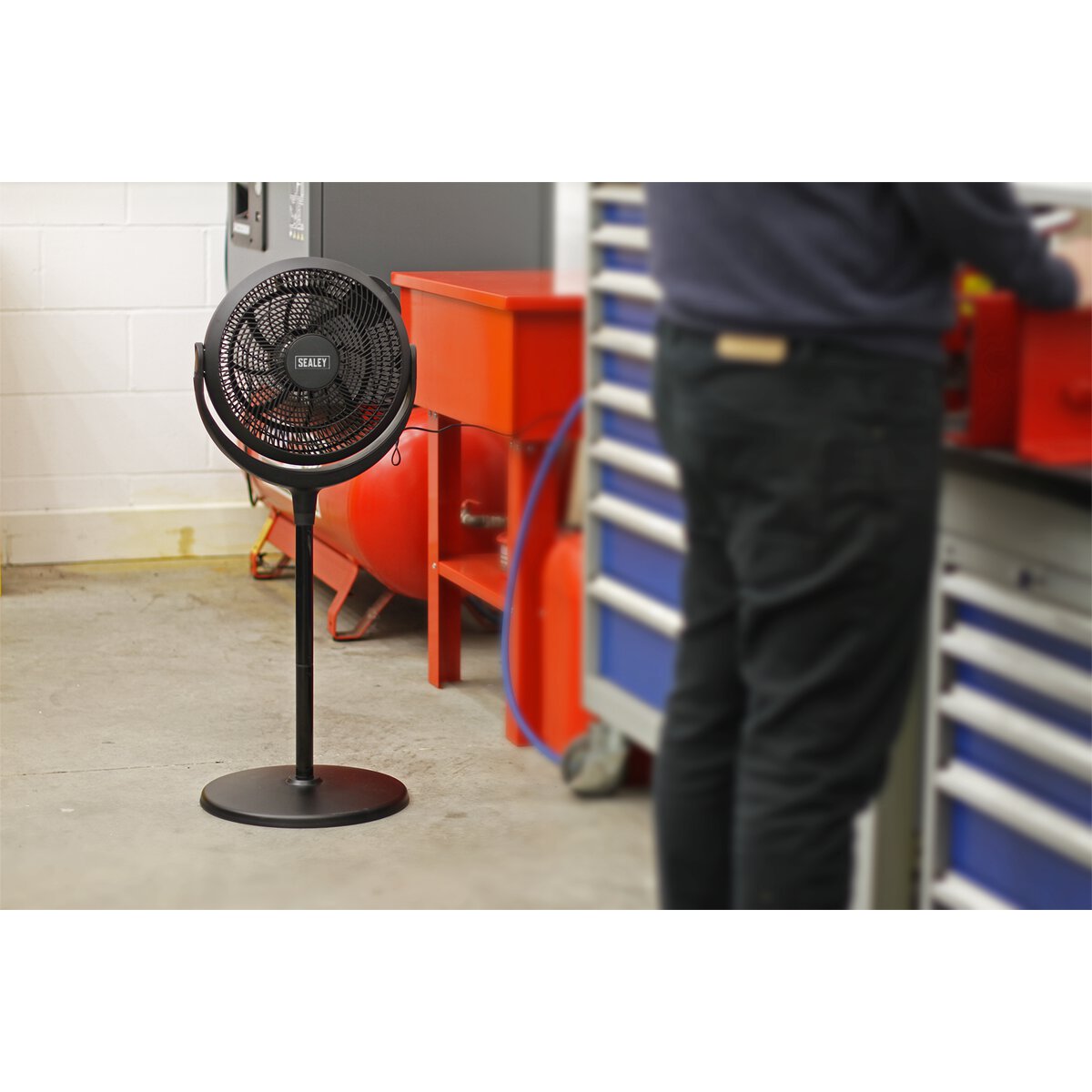 Desk & Pedestal Fan 12" 230V