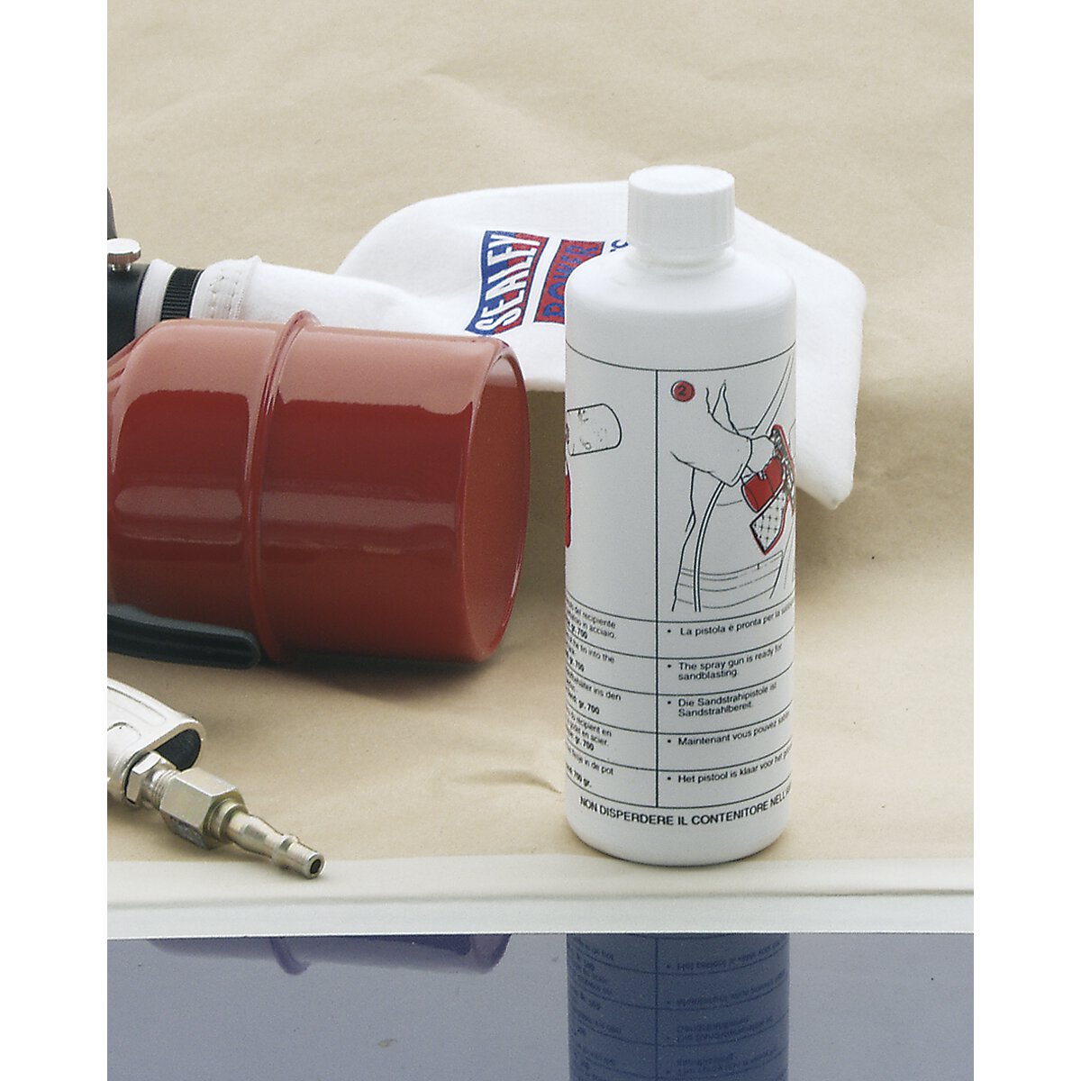 Air Recirculating Sand Blasting Kit