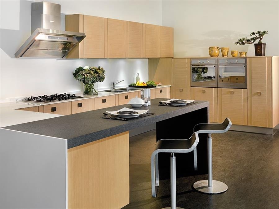 Custom made Kitchen Cabinet L Shape A [Dimension: 2400 X 2700]