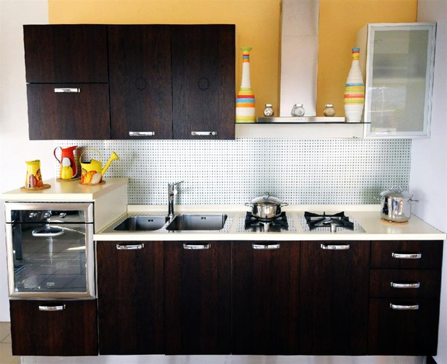 Custom made Kitchen Cabinet L Shape A [Dimension: 2400 X 2700]