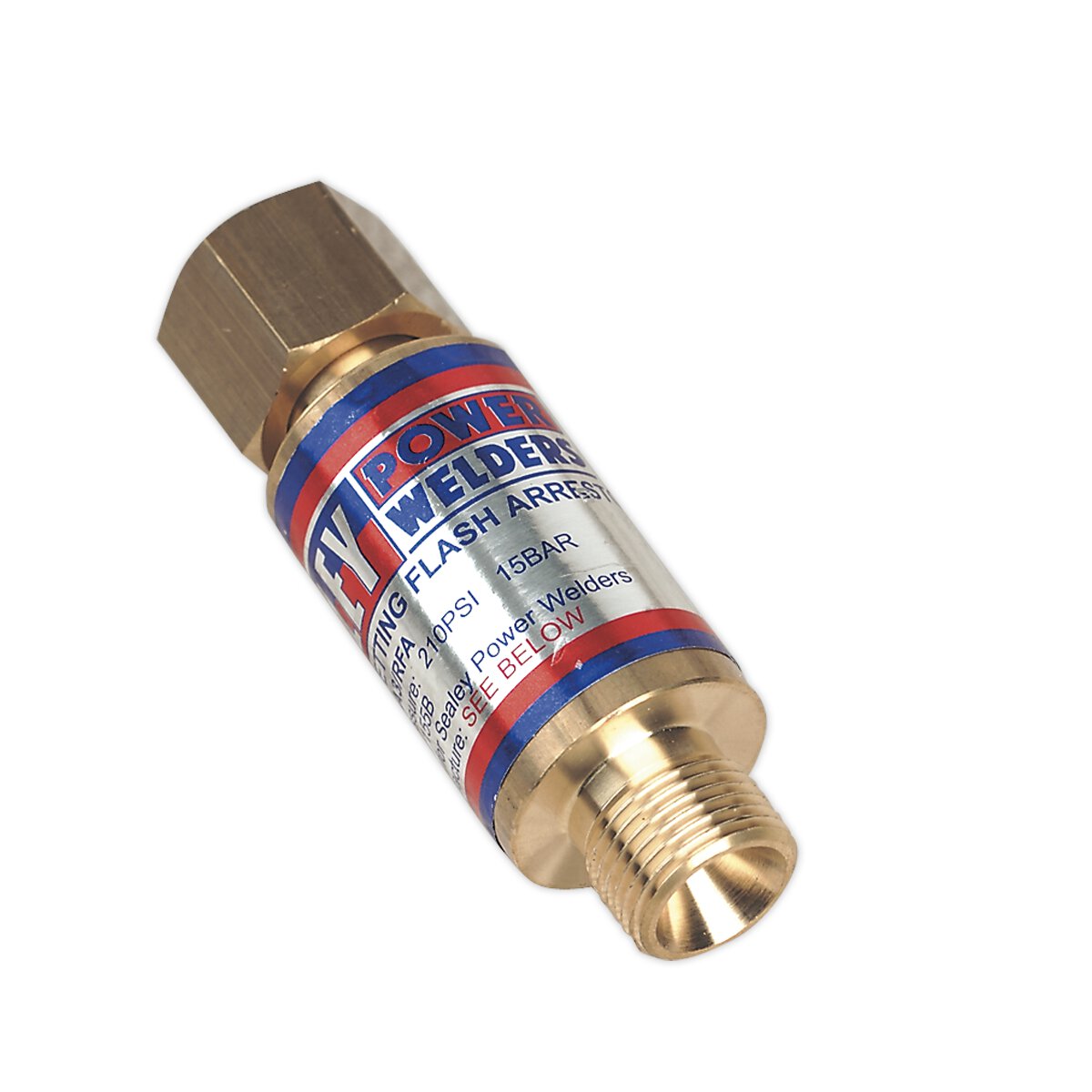 Flash Back Arrestor Auto Resetting Oxygen