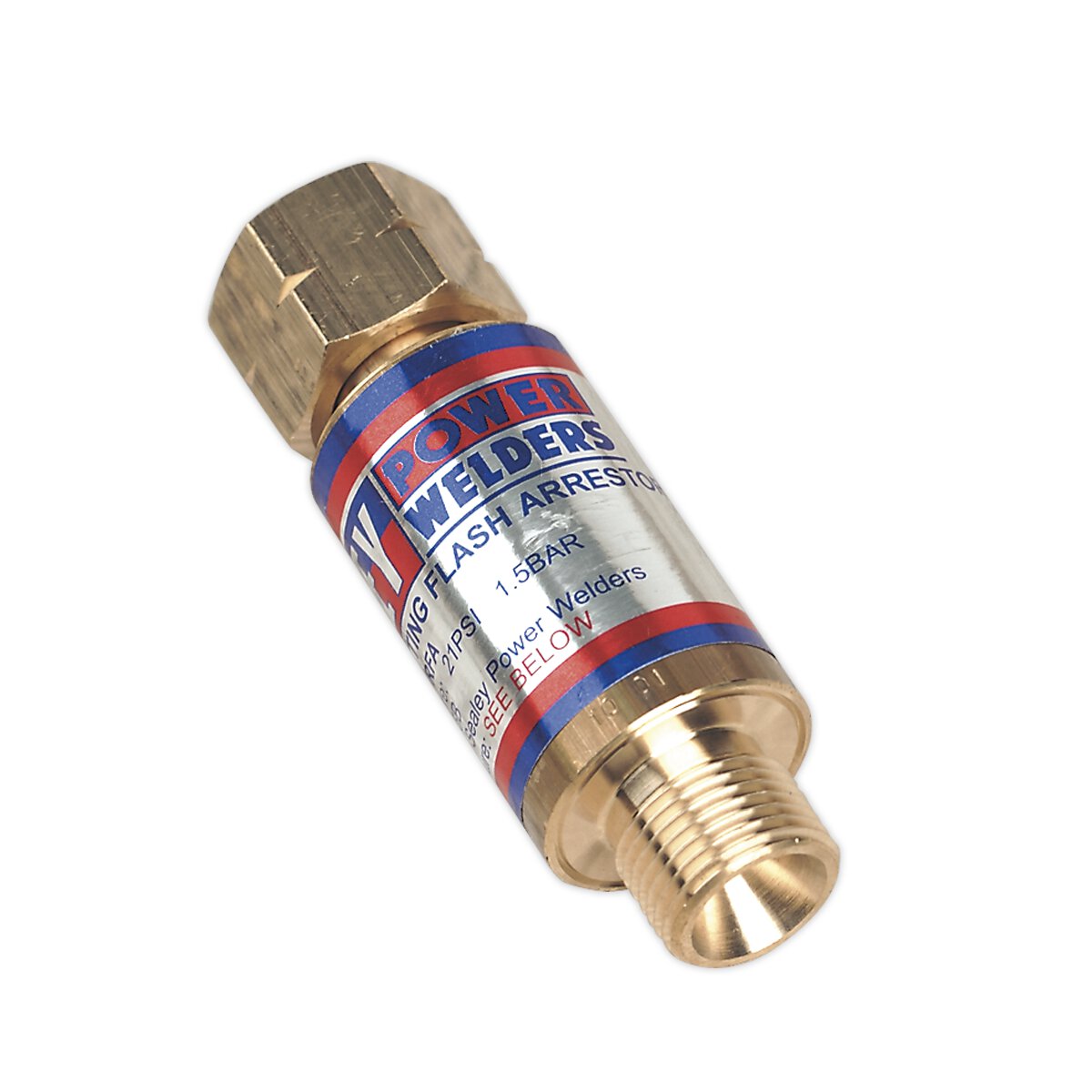 Flash Back Arrestor Auto Resetting Acetylene