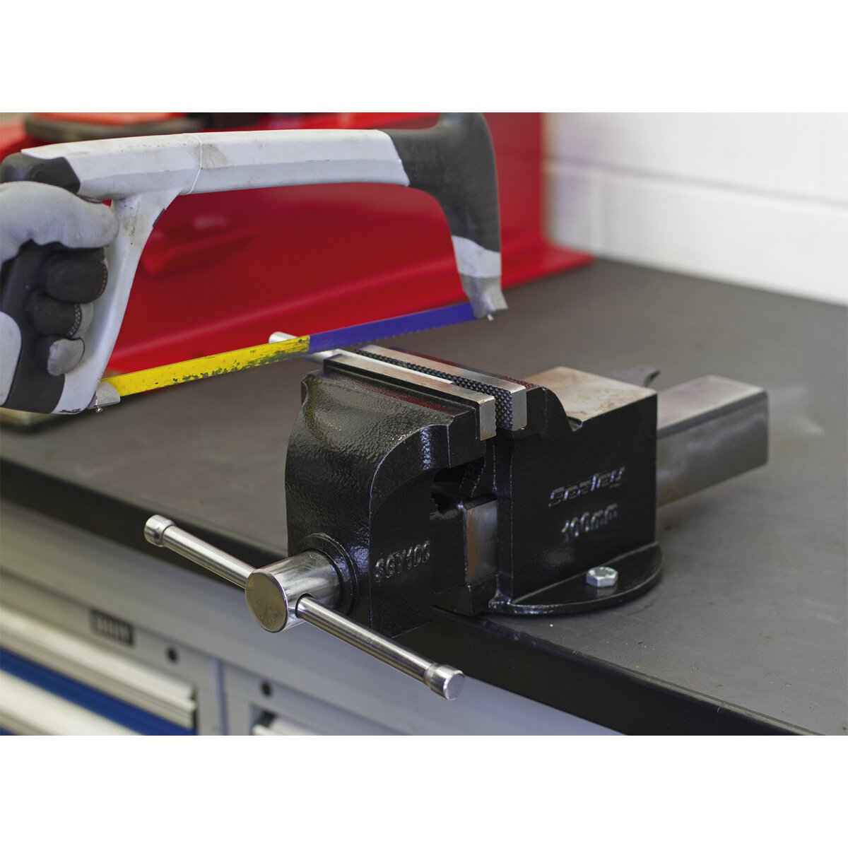 Industrial Vice 100mm SG Iron