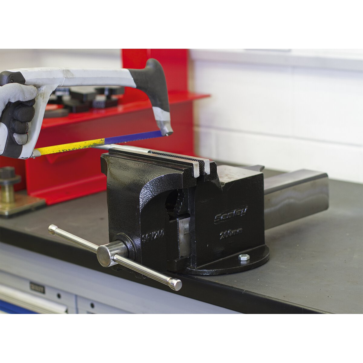 Industrial Vice 200mm SG Iron