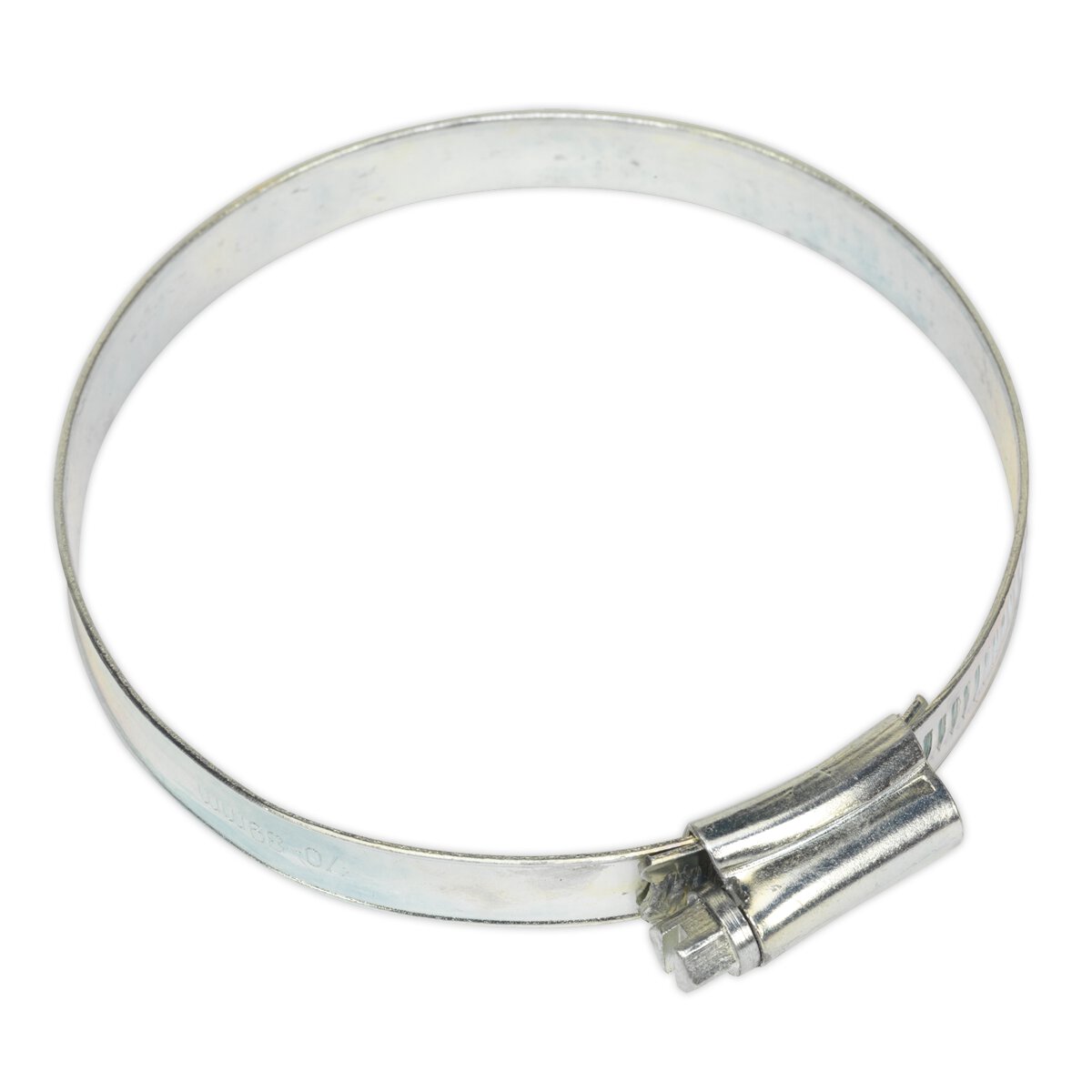 Hose Clip Zinc Plated Ø70-89mm Pack of 10