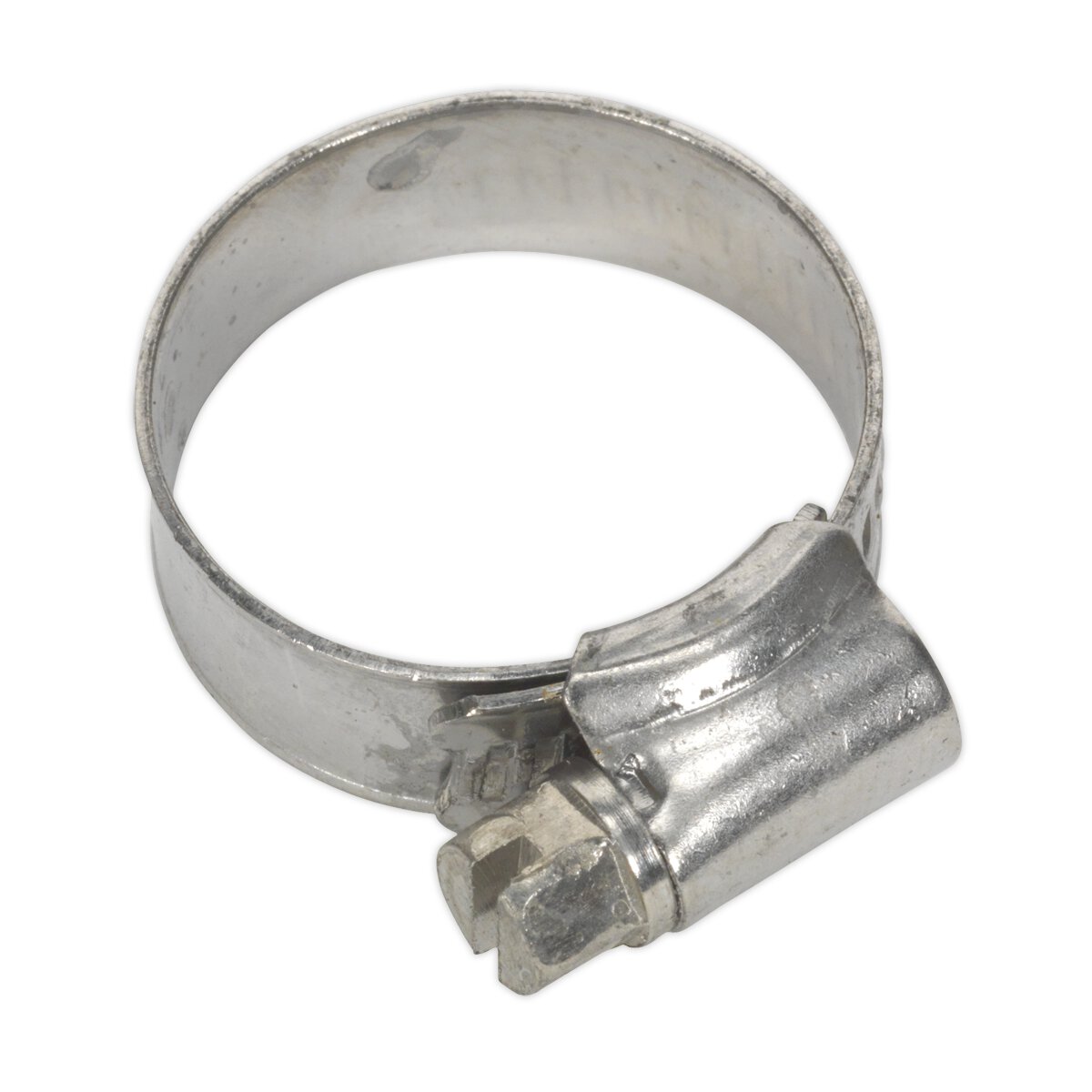 Hose Clip Stainless Steel Ø16-27mm Pack of 10