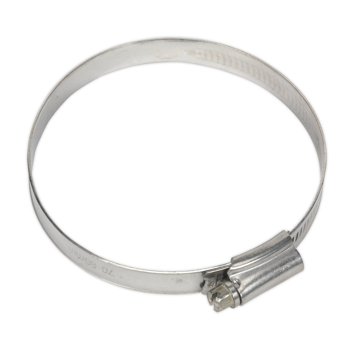 Hose Clip Stainless Steel Ø70-89mm Pack of 5