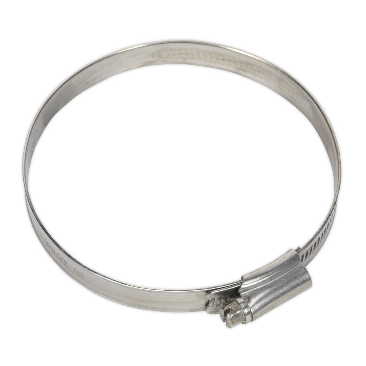 Hose Clip Stainless Steel Ø80-100mm Pack of 5