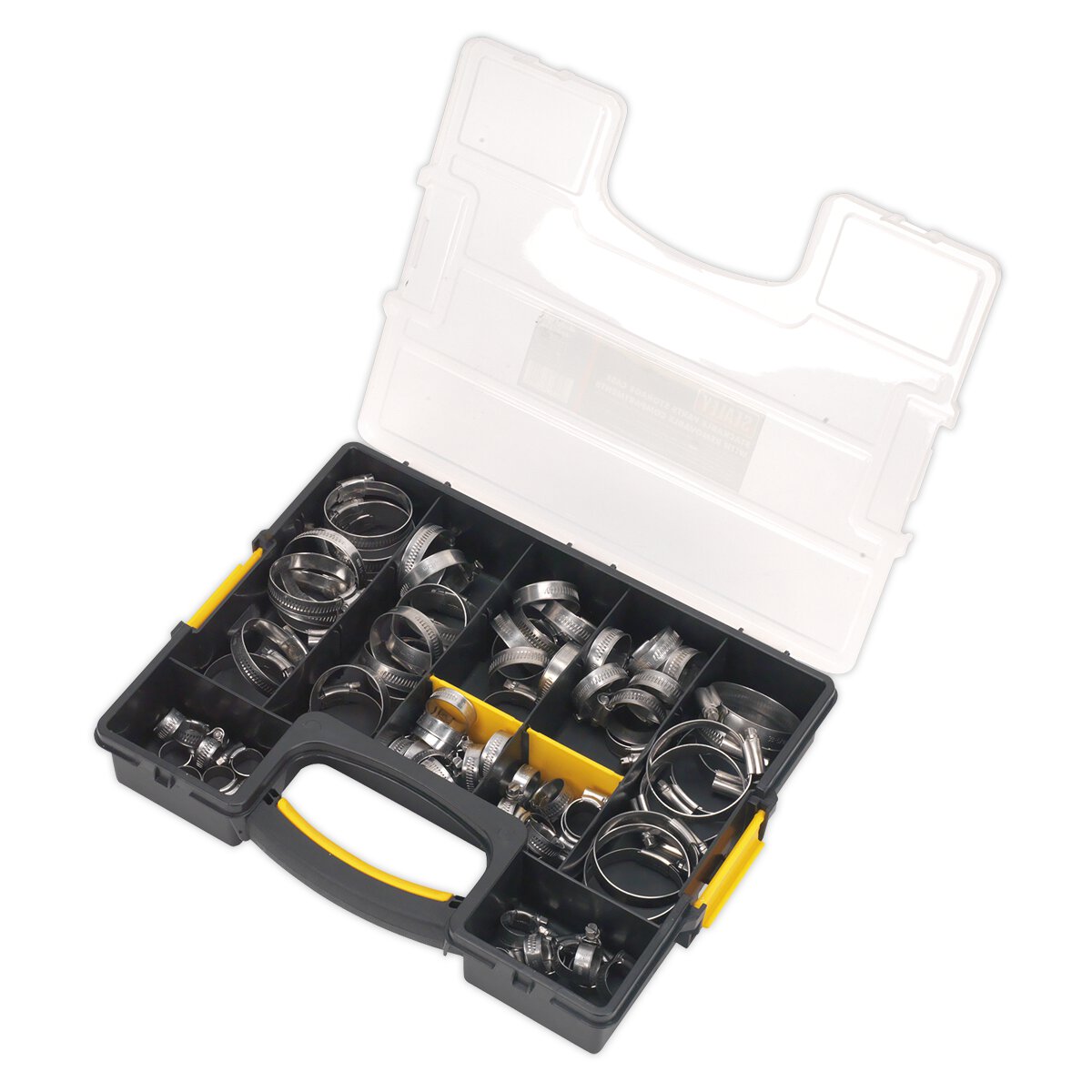 Hose Clip Assortment 90pc Stainless Steel Ø10-57mm