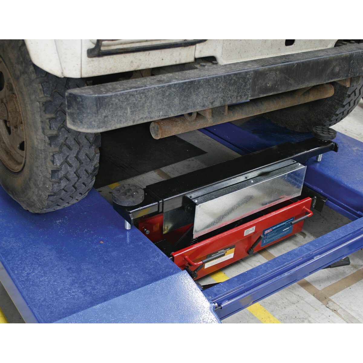 Jacking Beam 2tonne with Arm Extenders & Flat Roller Supports