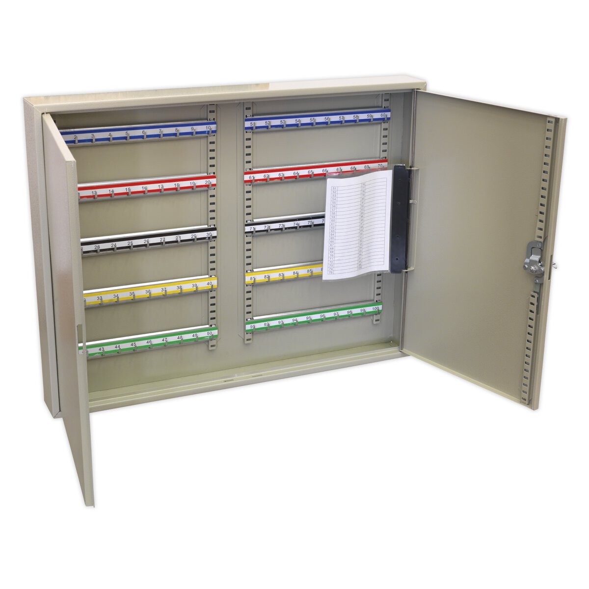 Key Cabinet 100 Key Capacity Wide