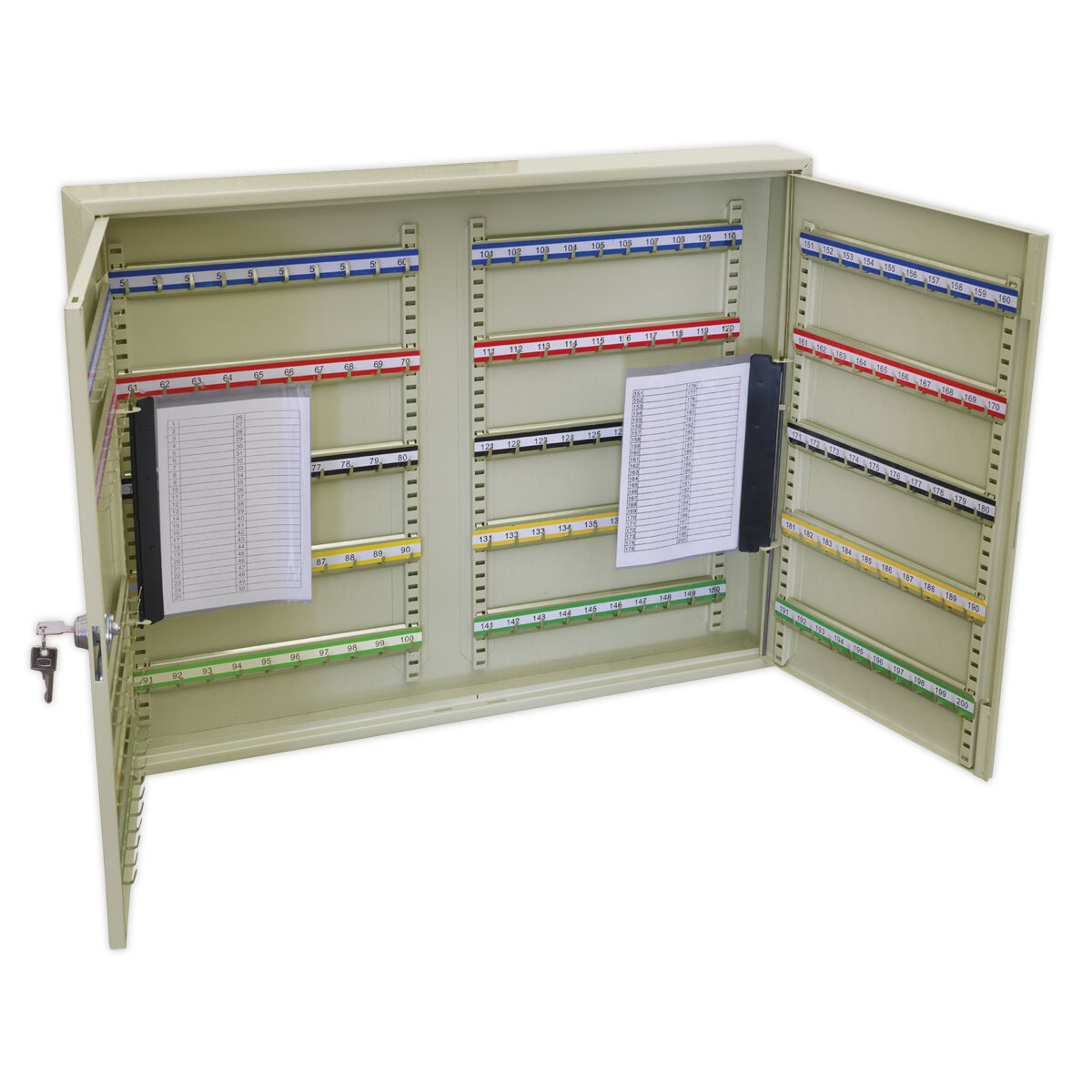 Key Cabinet 200 Key Capacity Wide