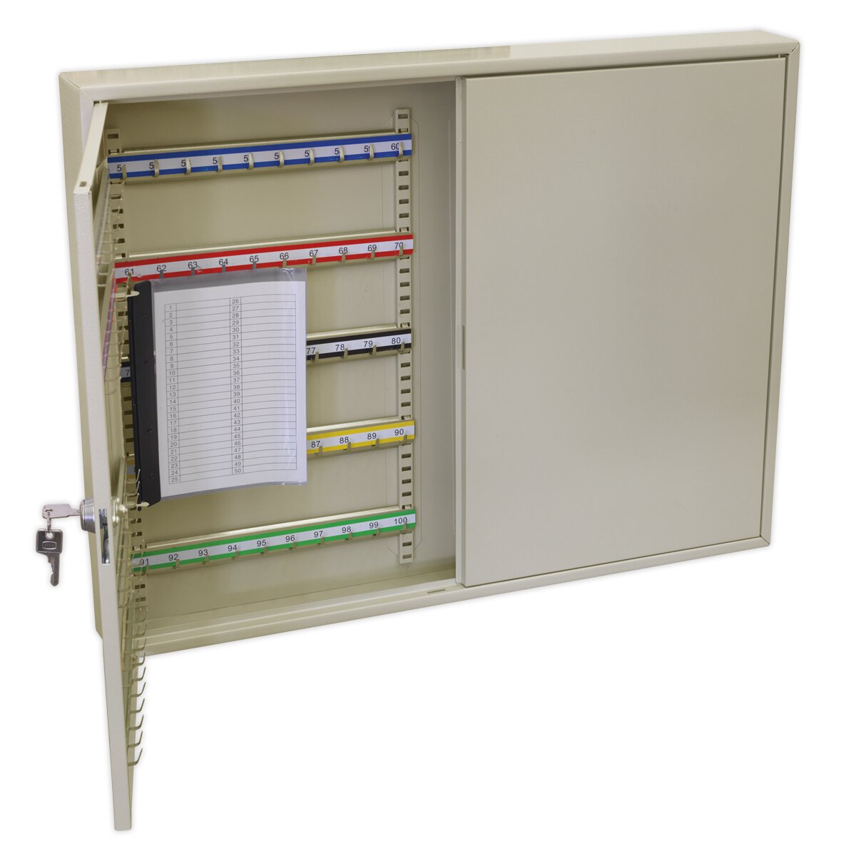 Key Cabinet 200 Key Capacity Wide