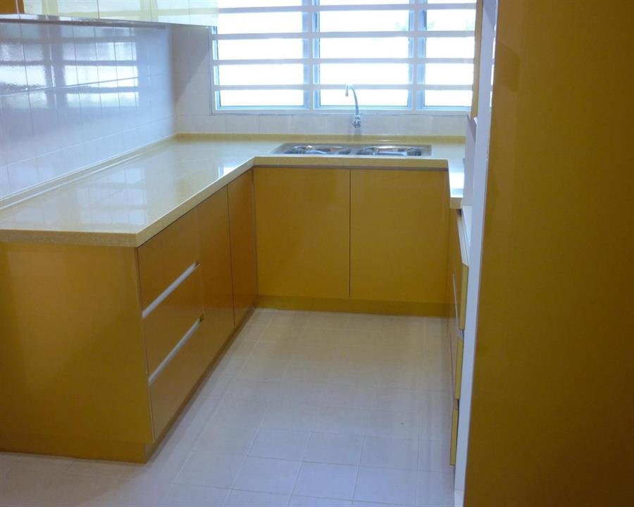 Custom made Kitchen Cabinet U Shape A [Dimension: 1500 X 3600 X 1500]