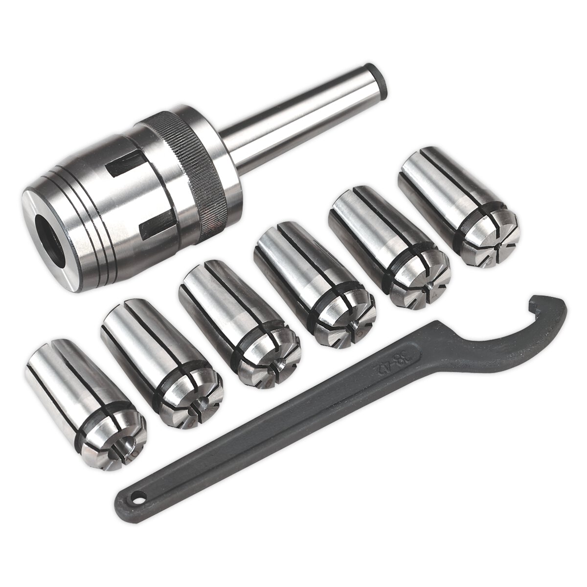 Mill Chuck Set MT2-M10 Ø3-10mm