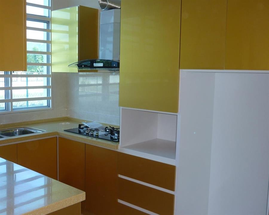 Custom made Kitchen Cabinet U Shape A [Dimension: 2100 X 3000 X 1500]