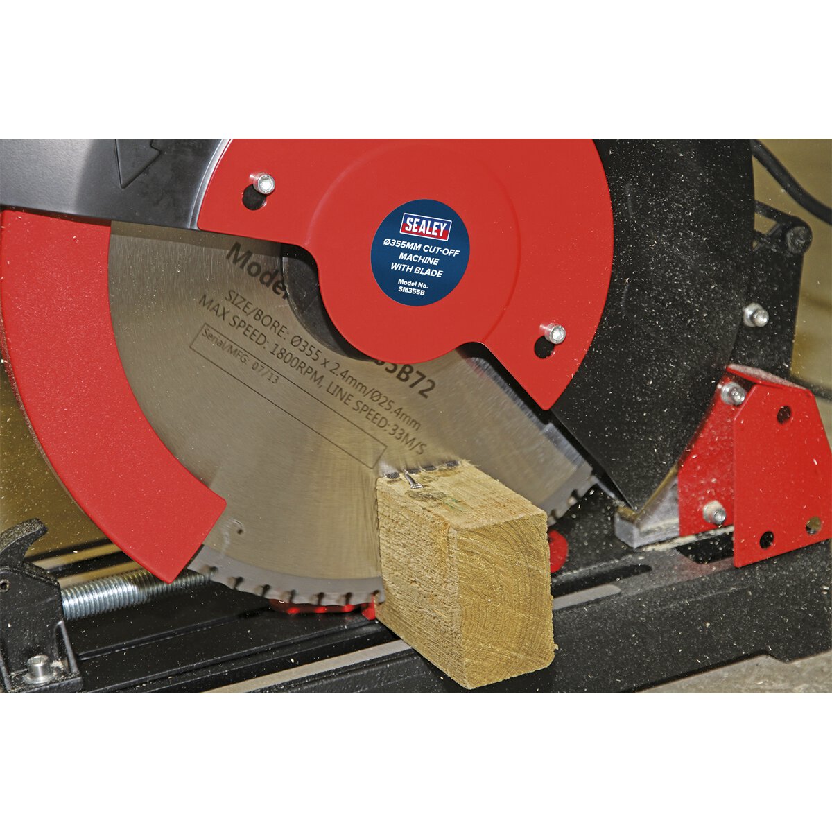 Cut-Off Machine Ø355mm 230V with Blade
