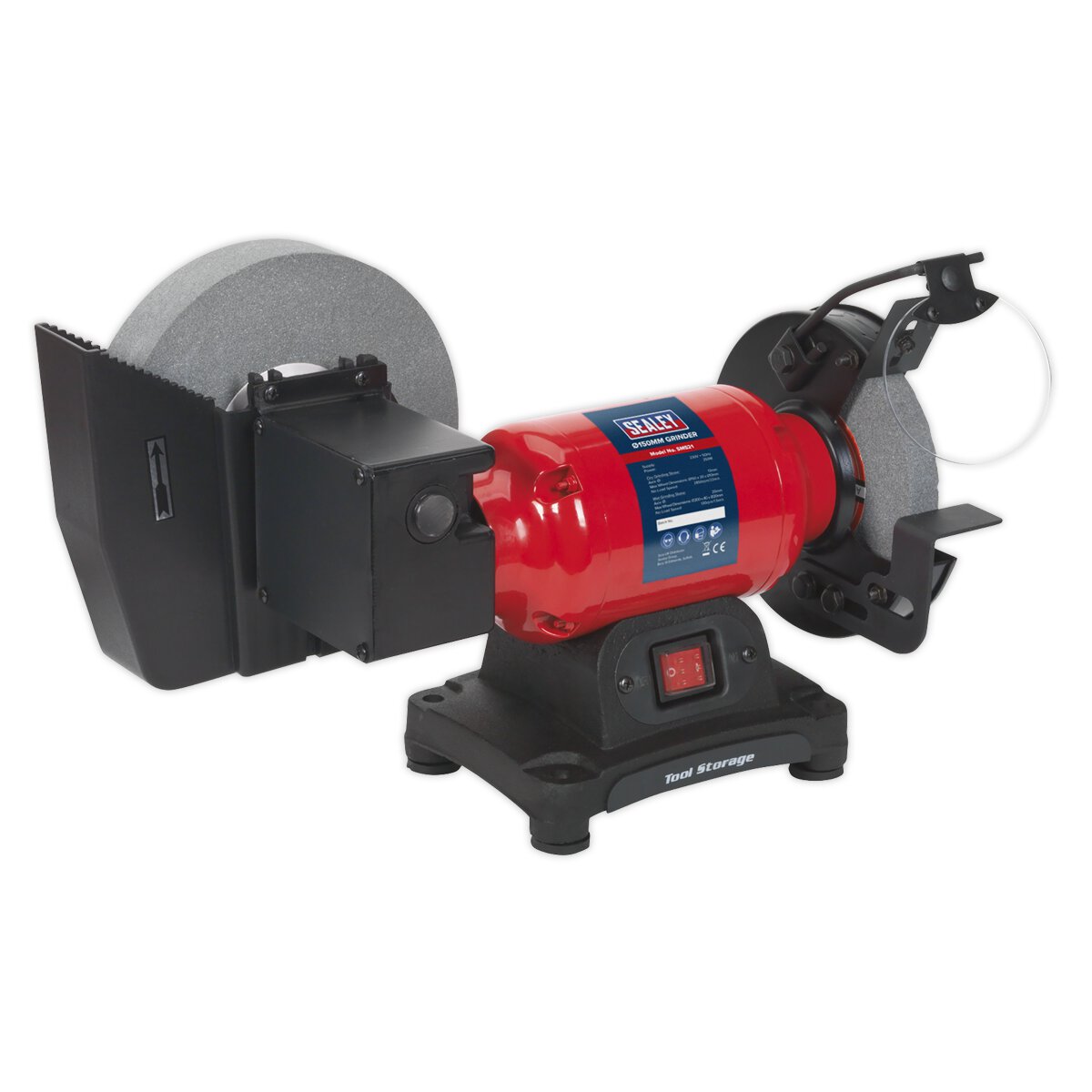 Bench Grinder Wet & Dry Ø200/150mm 250W/230V