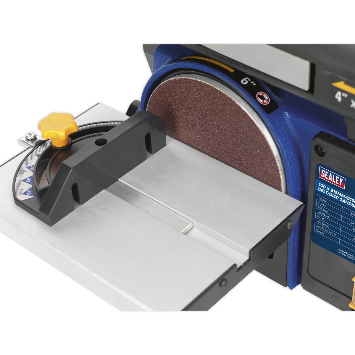 Belt/Disc Sander 100 x 915mm/Ø150 370W/230V