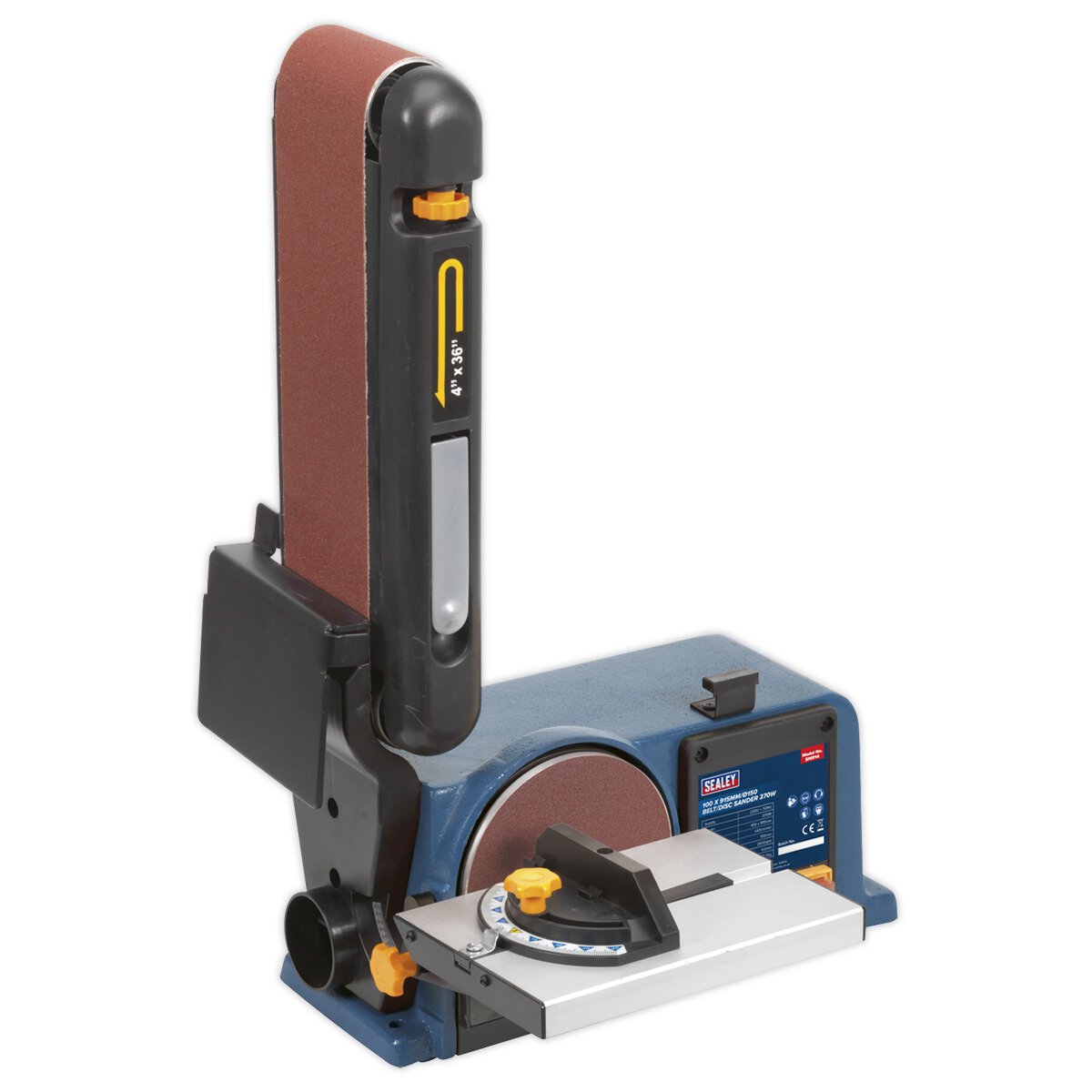Belt/Disc Sander 100 x 915mm/Ø150 370W/230V
