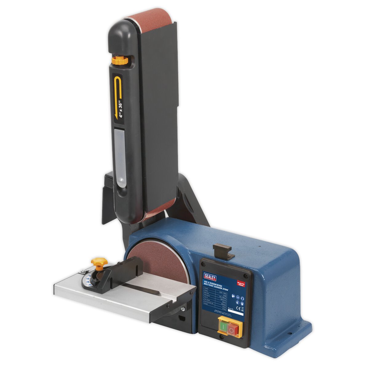 Belt/Disc Sander 100 x 915mm/Ø150 370W/230V