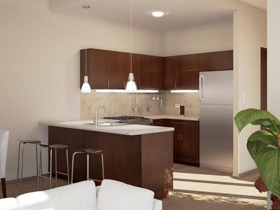 Custom made Kitchen Cabinet U Shape A [Dimension: 2100 X 3600 X 2100]