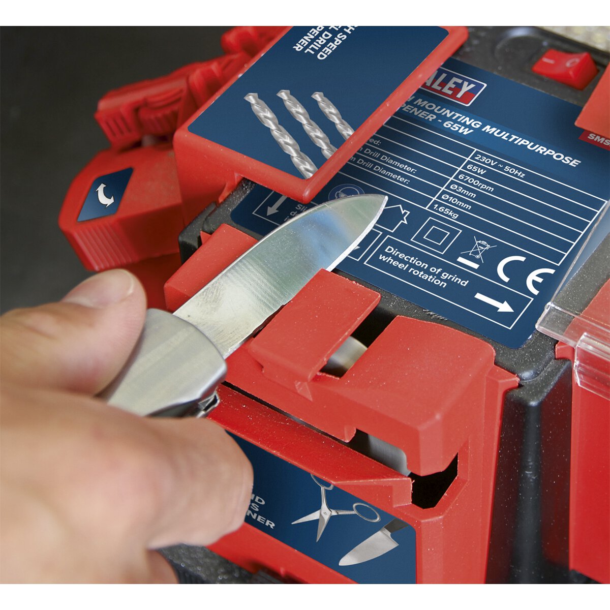 Multipurpose Sharpener - Bench Mounting 65W