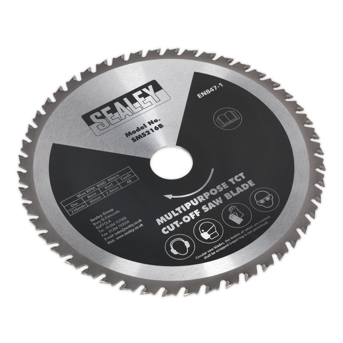 Multipurpose Cut-Off Saw Blade Ø216 x 2.4mm/Ø30mm 48tpu