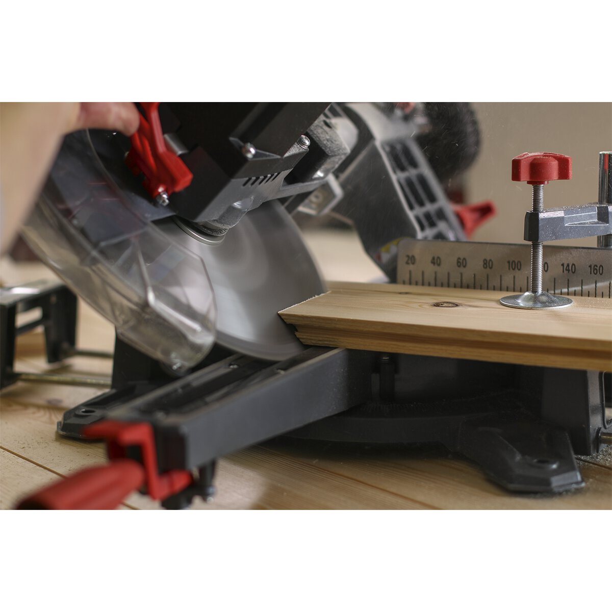 Double Sliding Compound Mitre Saw 250mm