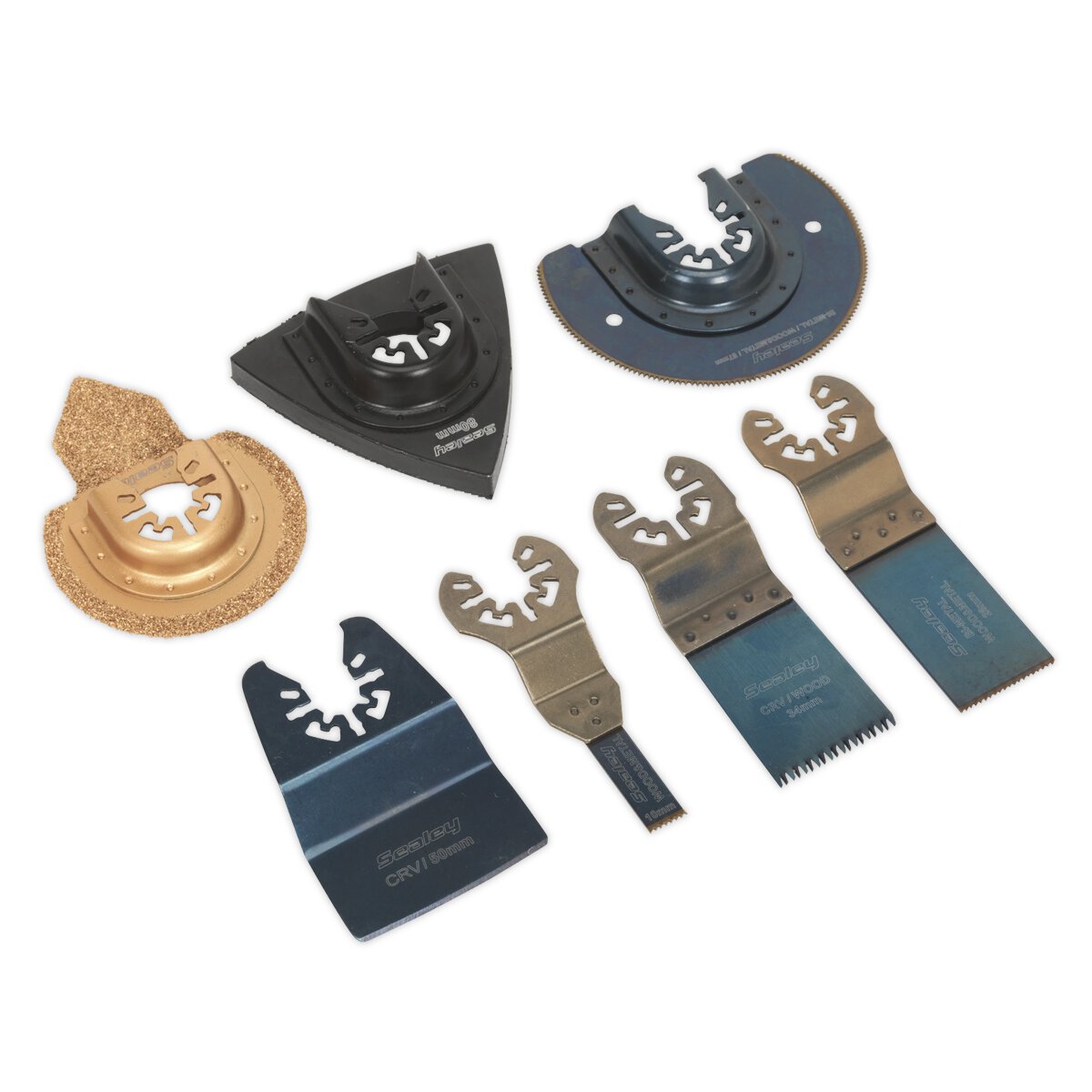 Multi-Tool All-Purpose Blade Set 7pc
