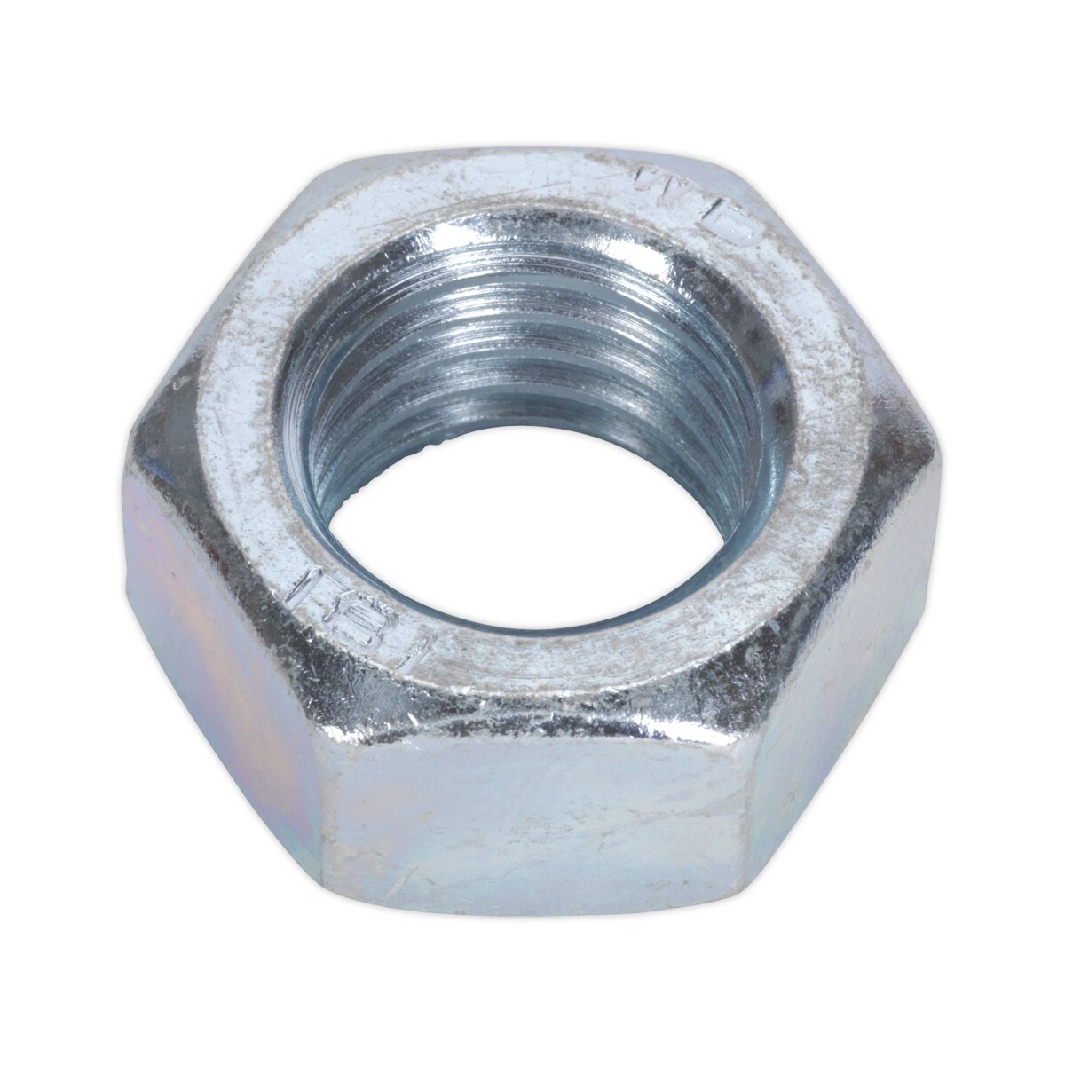 Steel Nut M24 Zinc DIN 934 Pack of 5