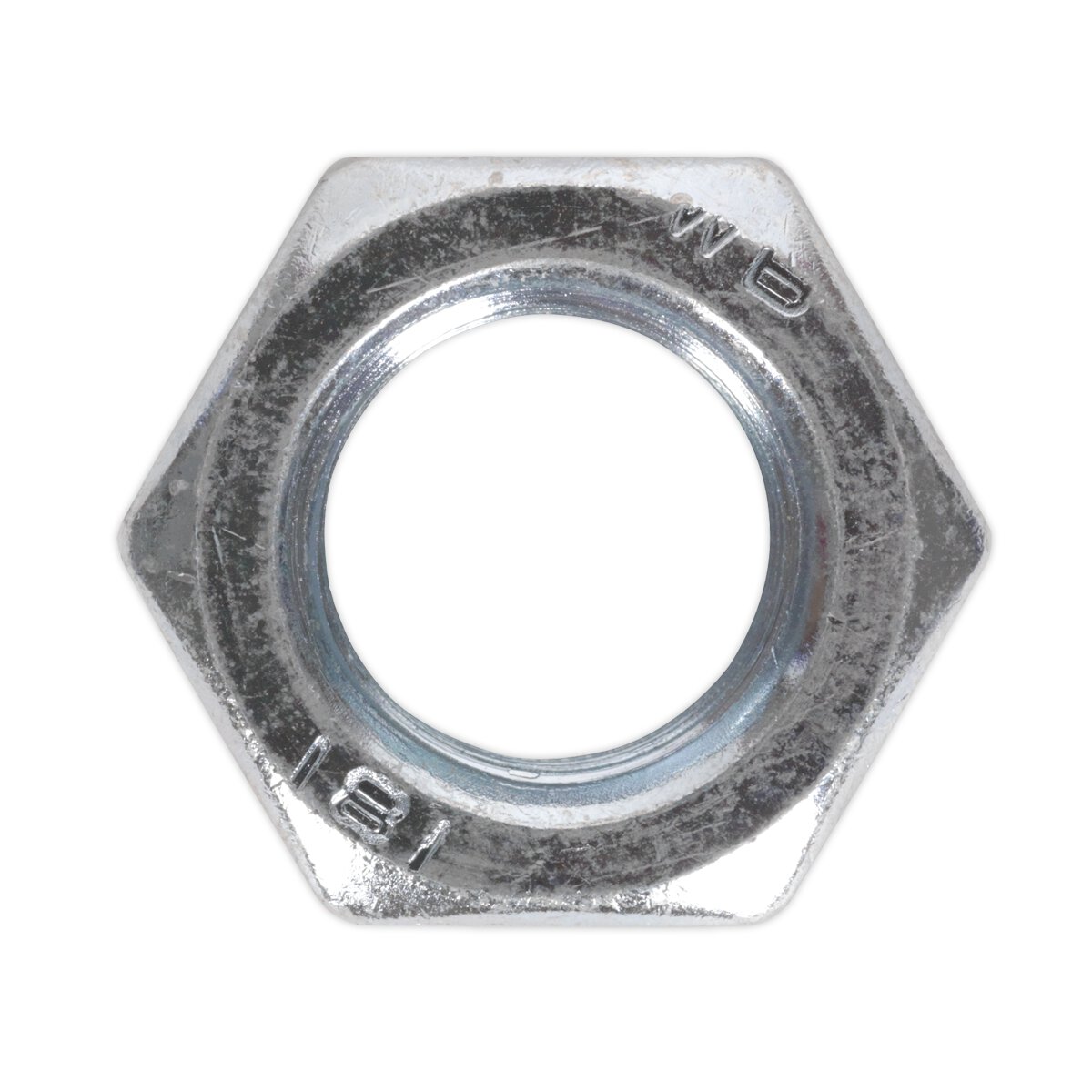 Steel Nut M24 Zinc DIN 934 Pack of 5