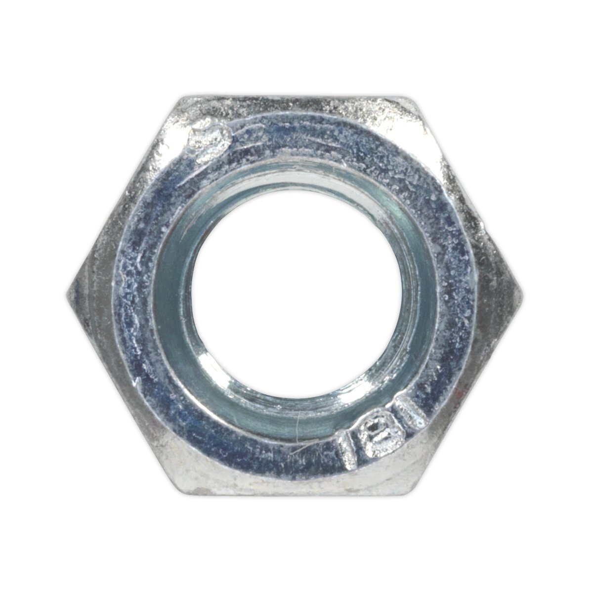 Steel Nut M8 Zinc DIN 934 Pack of 100