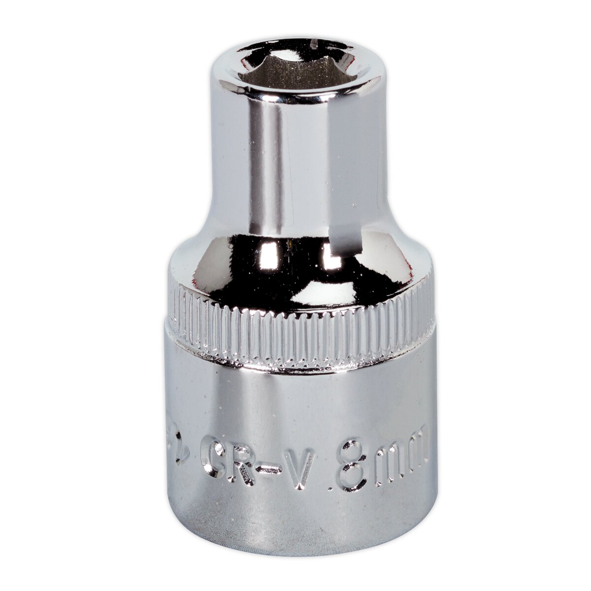 WallDrive® Socket 8mm 1/2"Sq Drive Fully Polished