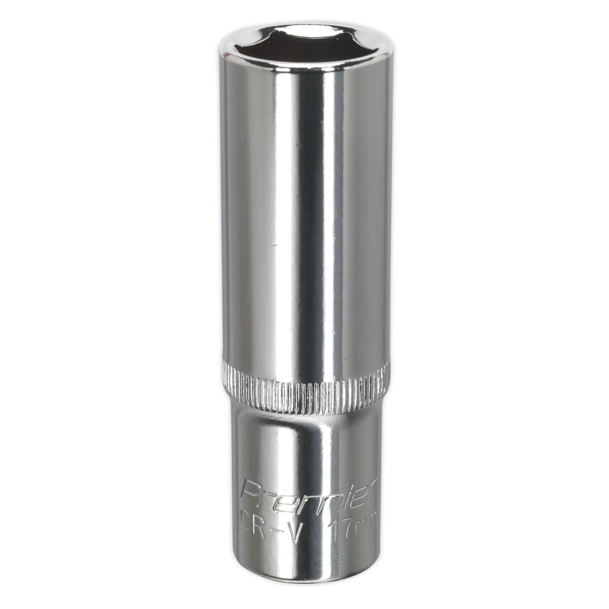 WallDrive® Socket 17mm Deep 1/2"Sq Drive Fully Polished