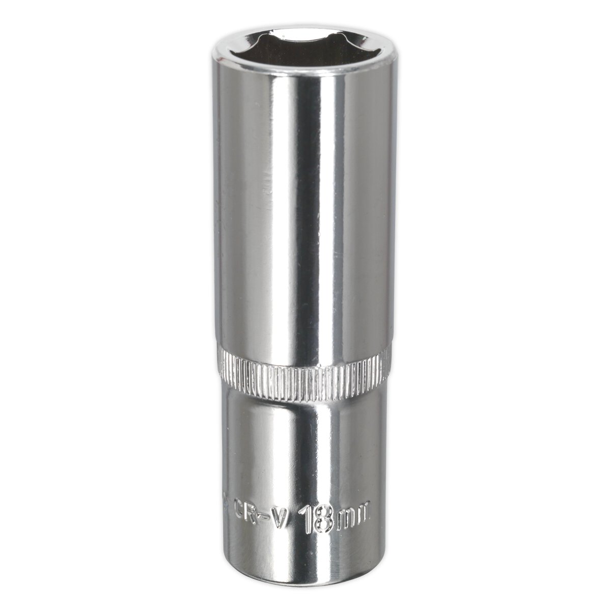 WallDrive® Socket 18mm Deep 1/2"Sq Drive Fully Polished
