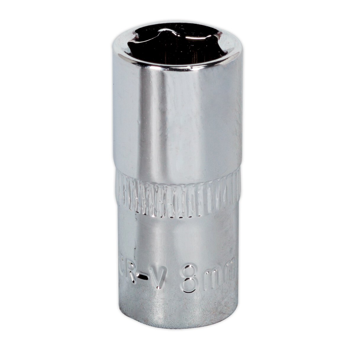 WallDrive® Socket 8mm 1/4"Sq Drive Fully Polished