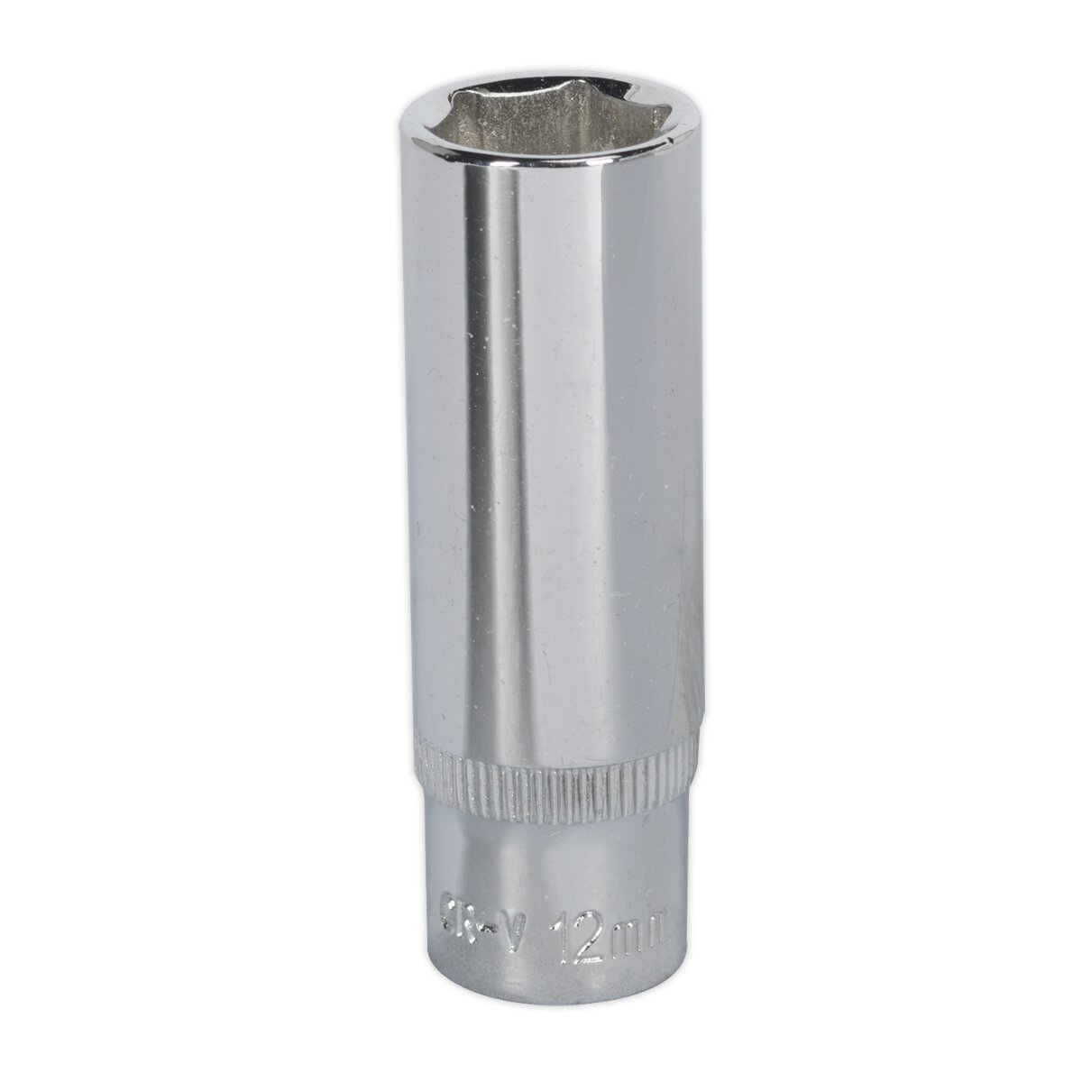 WallDrive® Socket 12mm Deep 1/4"Sq Drive Fully Polished