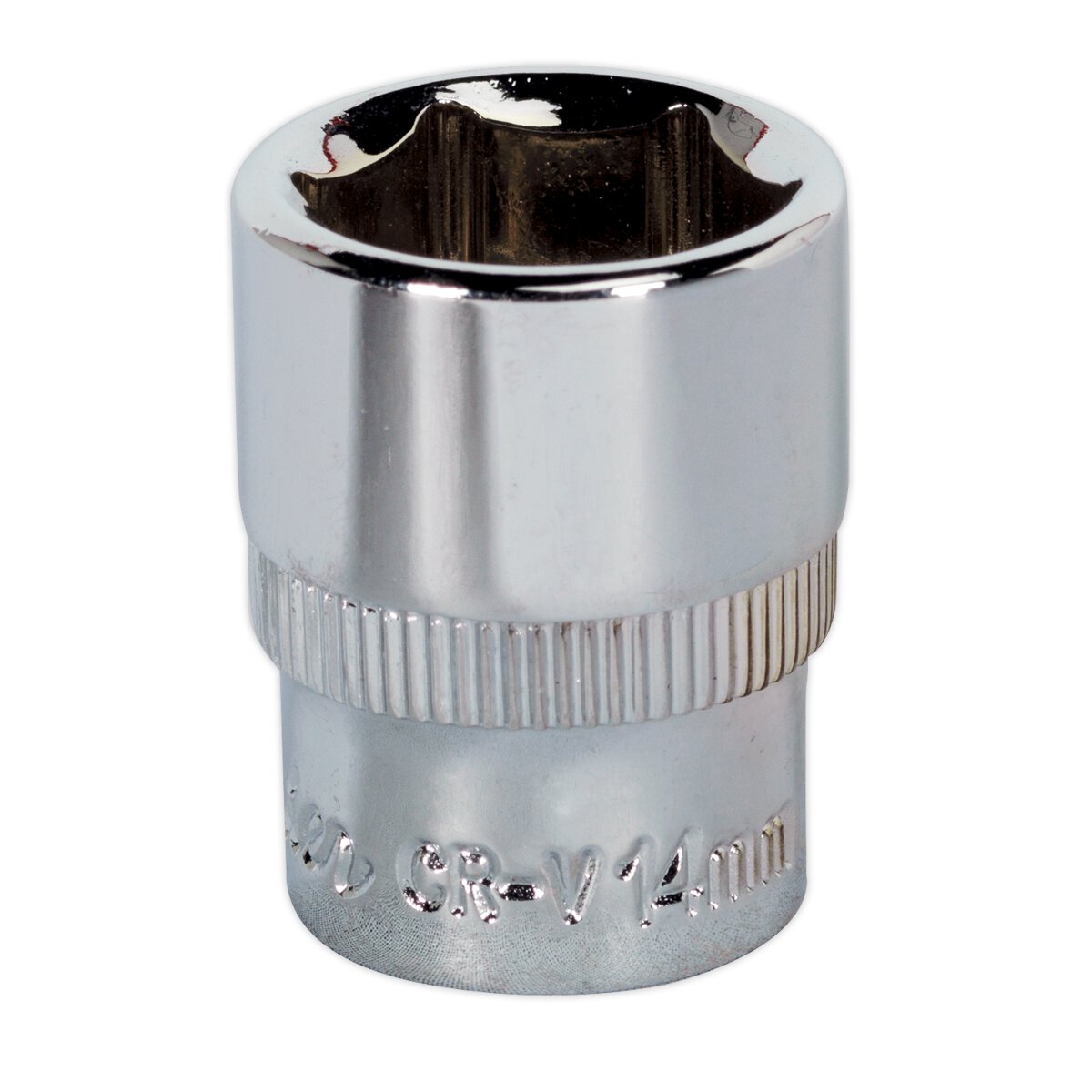 WallDrive® Socket 14mm 1/4"Sq Drive Fully Polished