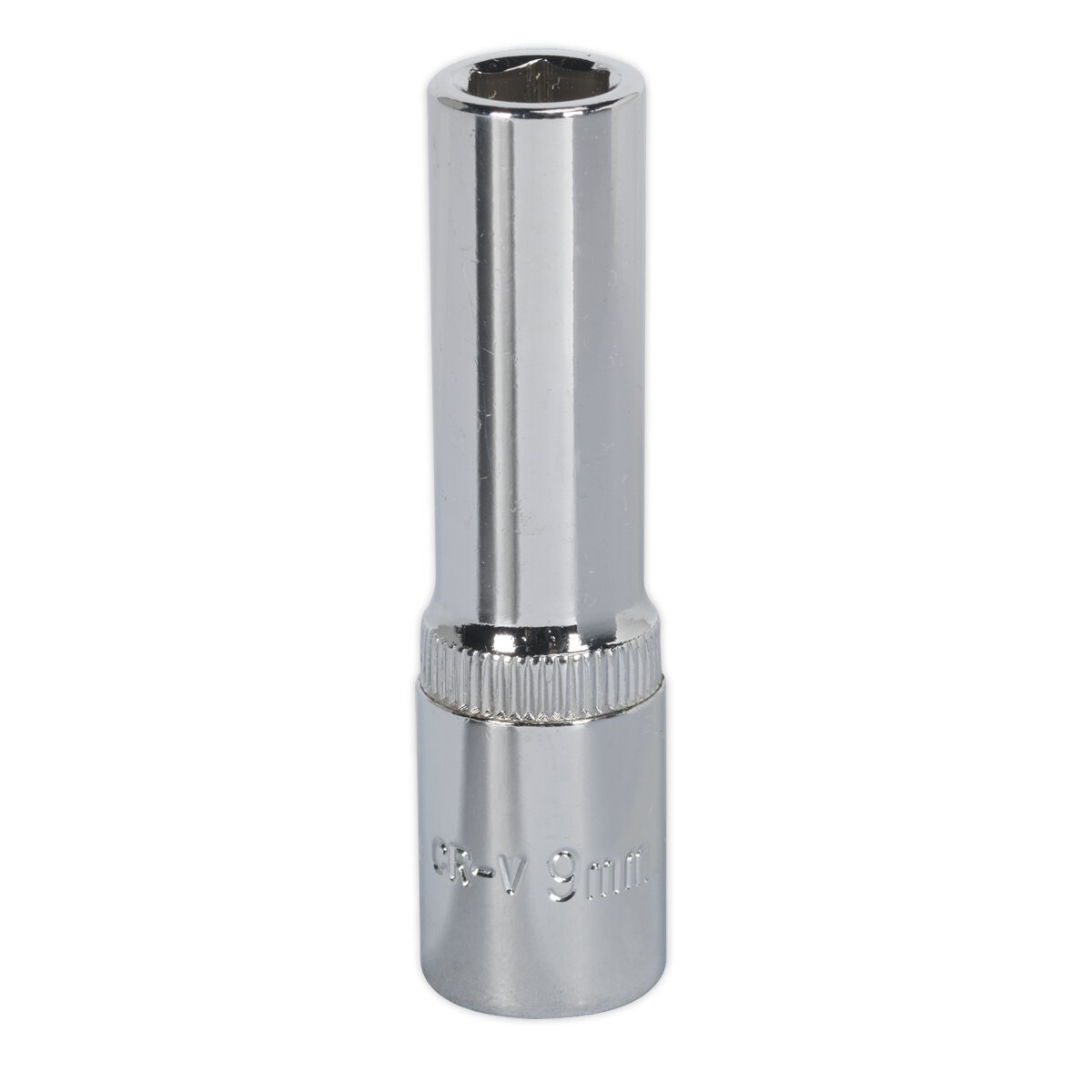 WallDrive® Socket 9mm Deep 3/8"Sq Drive Fully Polished