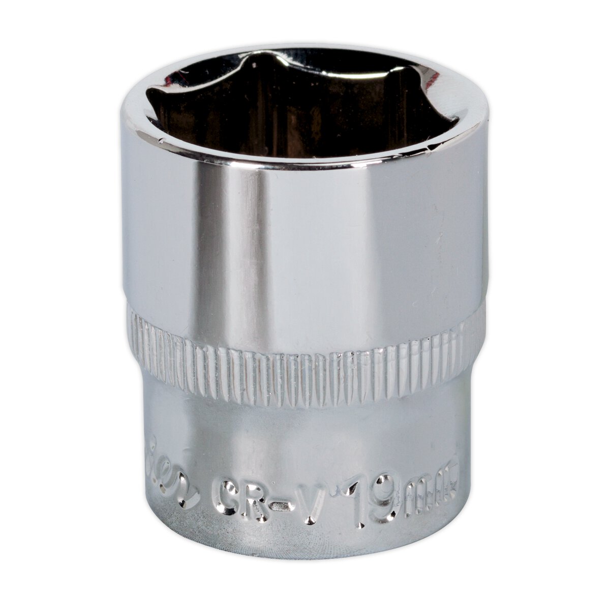 WallDrive® Socket 19mm 3/8"Sq Drive Fully Polished